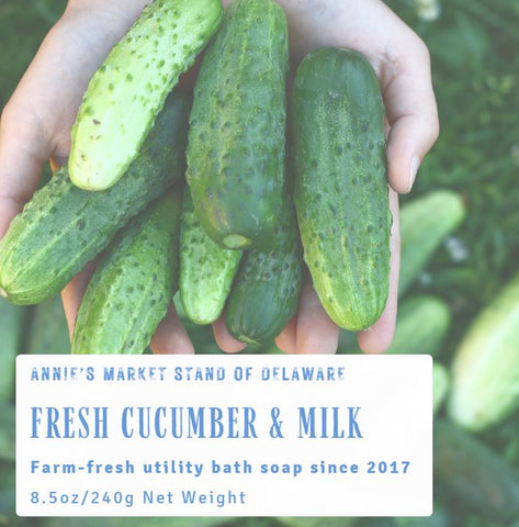 Fresh Cucumber & Milk Soap - RESTOCK DATE 2/15